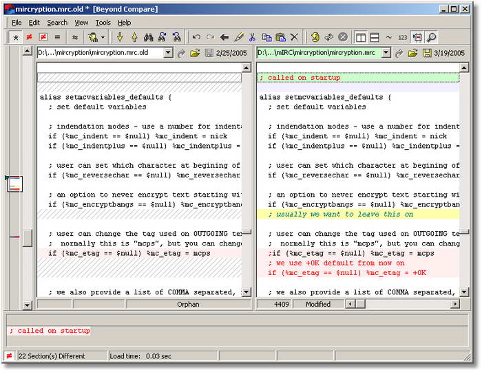 Compare beyond standard software changelog review