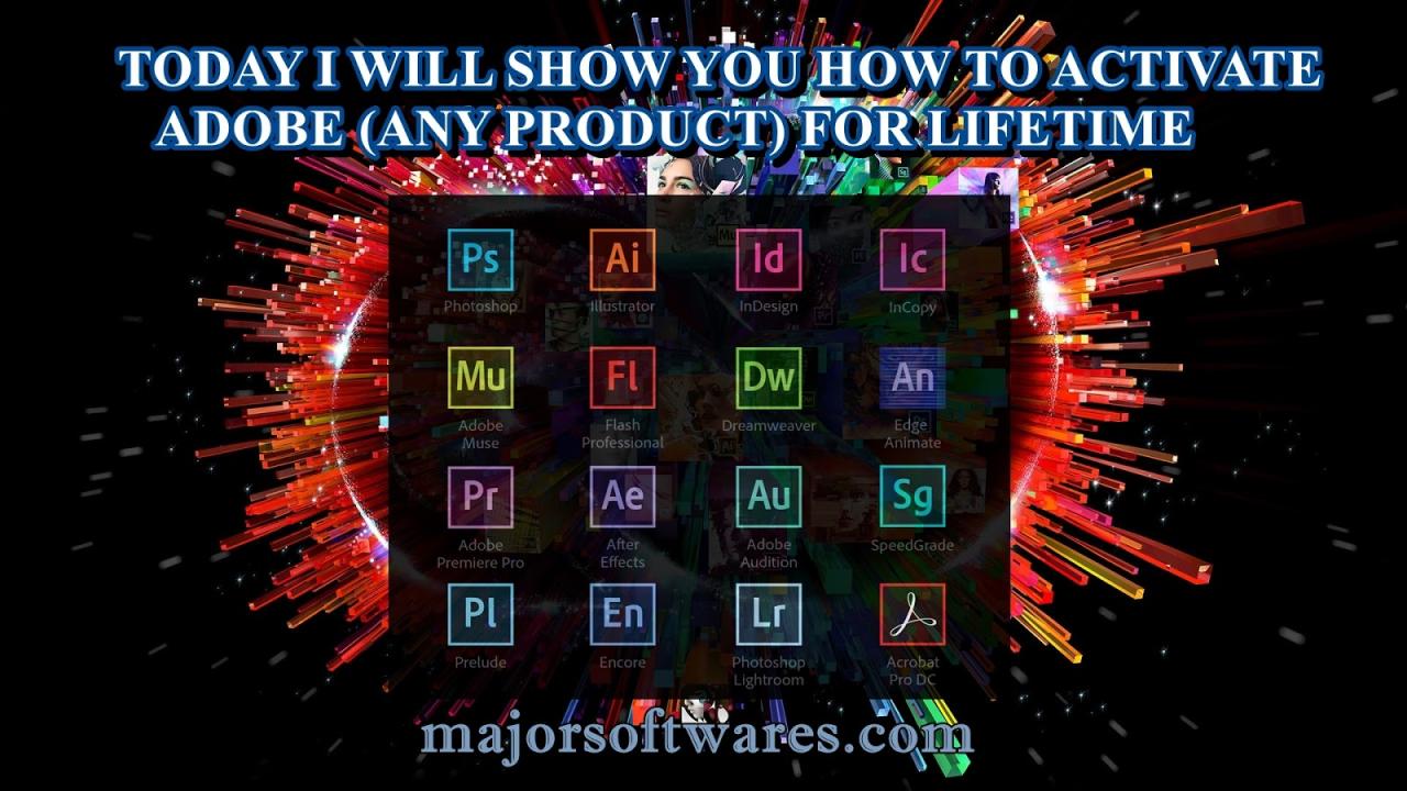 Adobe products