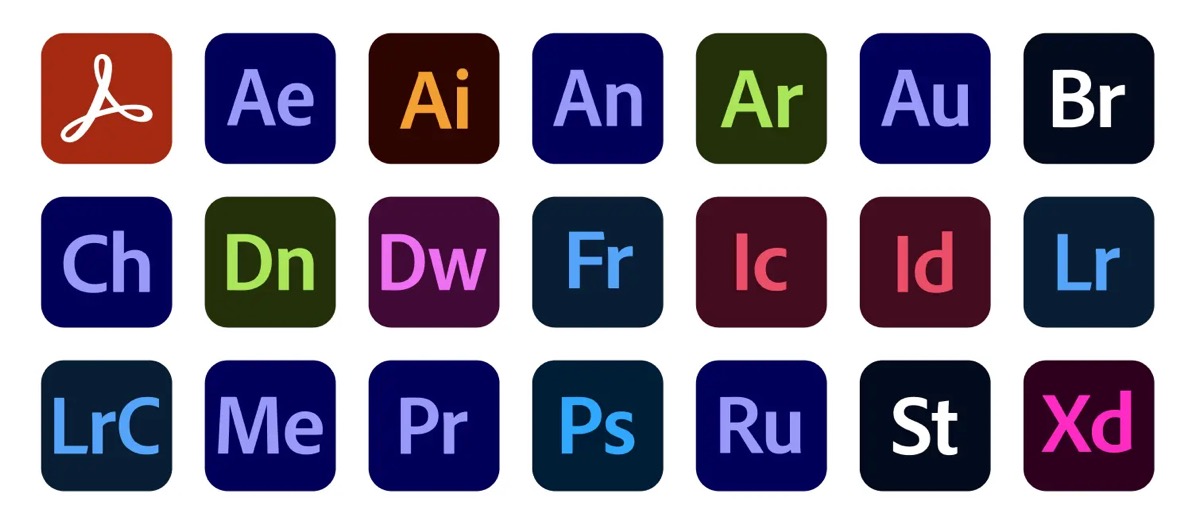 Adobe products